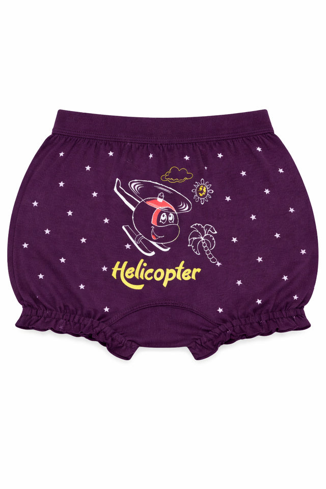 Unisex Cotton Spandex Bloomer Lycra Waistband Pack of 6 - Bodycare