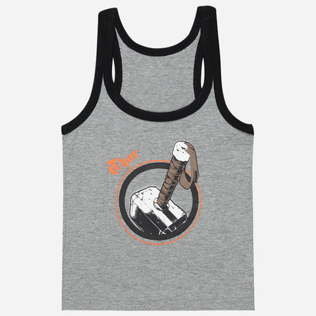 Bodycare Avengers Boys Vest Round Neck Sleeveless Solid Pack Of 4