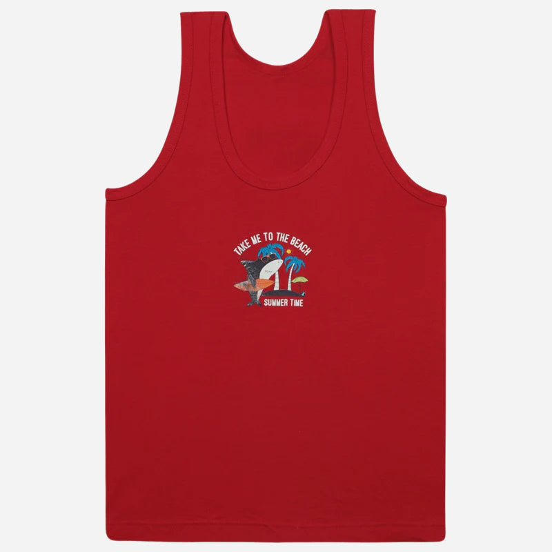 Boys Vest Round Neck Sleeveless Pack of 6 - Bodycare