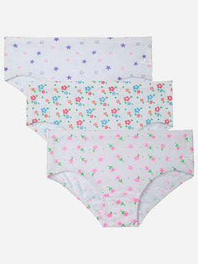 Girls Panty Inner Elastic Pack of 3 - Bodycare