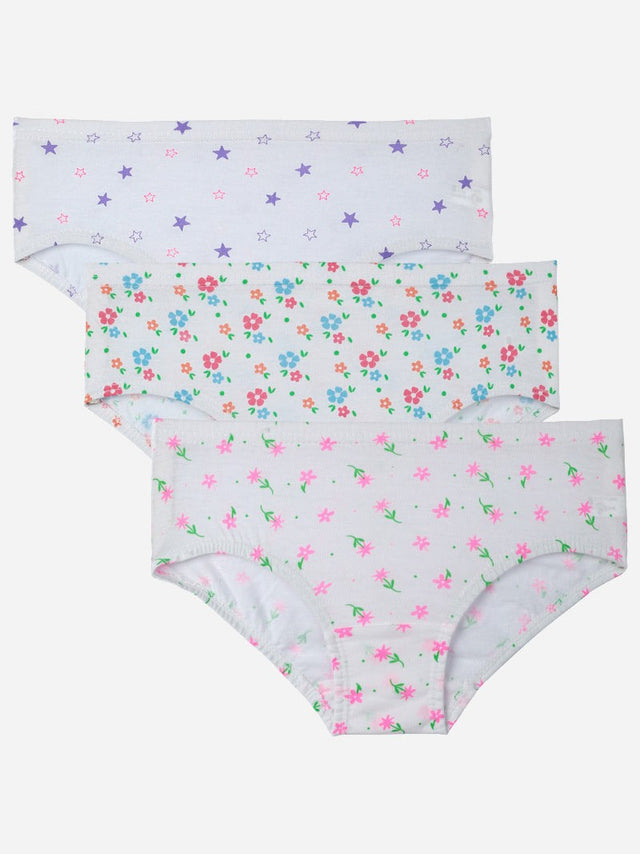 Girls Panty Inner Elastic Pack of 3 - Bodycare