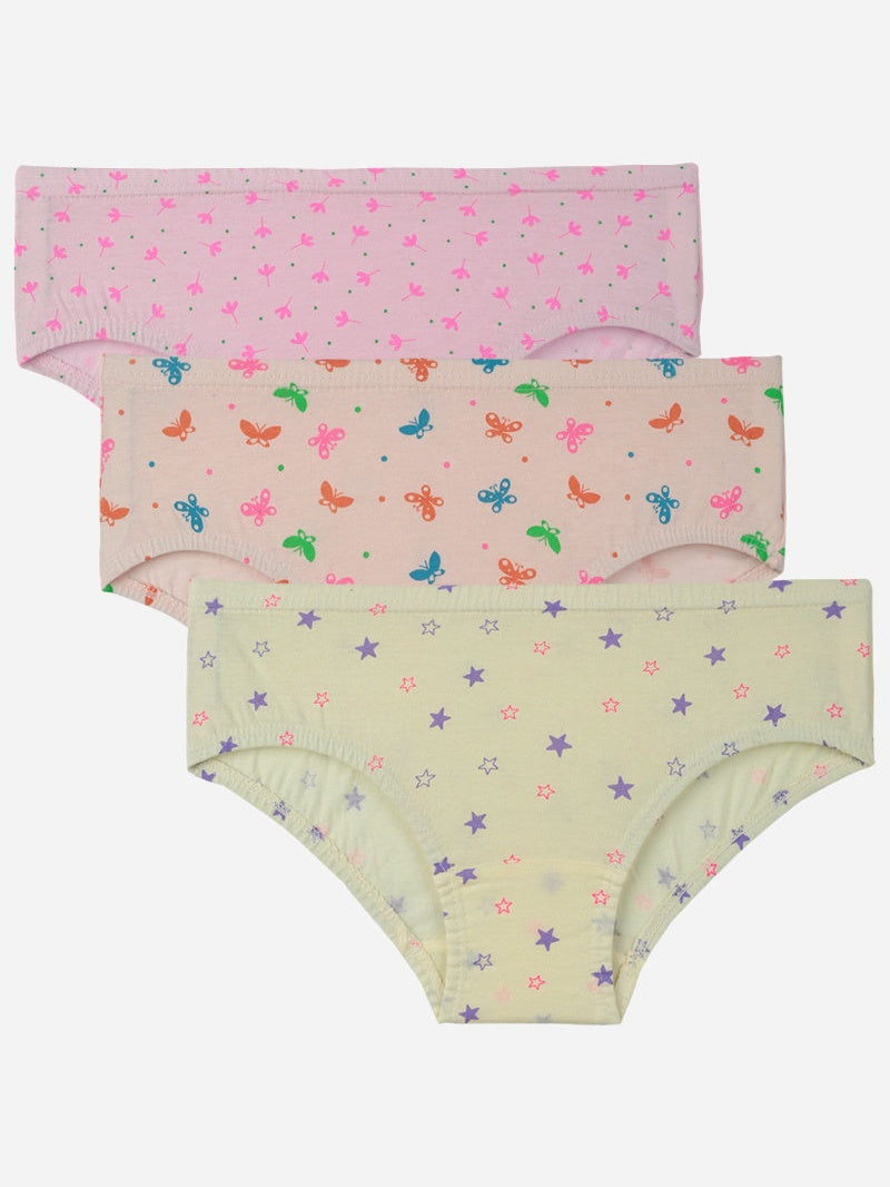 Girls Panty Inner Elastic Pack of 3 - Bodycare