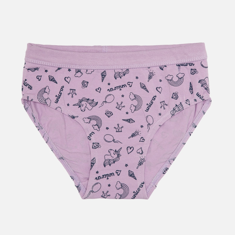 Girls Cotton Spandex Panty Stretch Lycra Band Pack of 3 - Bodycare