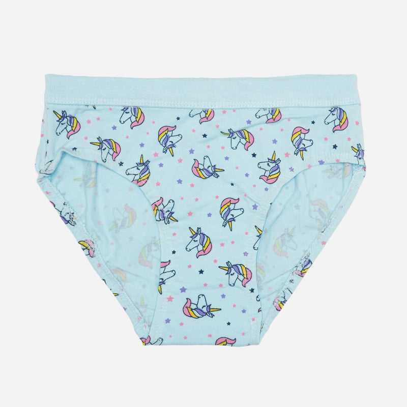 Girls Cotton Spandex Panty Stretch Lycra Band Pack of 3 - Bodycare