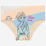 Girls Frozen Cotton Spandex Panty Inner Elastic Pack of 3 - Bodycare