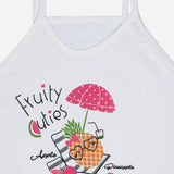 Bodycare Girls Vest Dori Neck Sleeveless Solid Pack Of 3