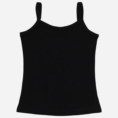 Bodycare Girls Vest Dori Neck Sleeveless Solid Pack Of 3
