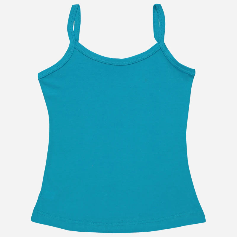 Bodycare Girls Vest Dori Neck Sleeveless Solid Pack Of 3