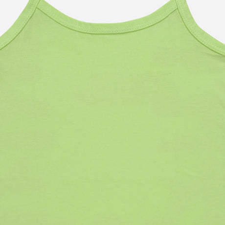 Bodycare Girls Vest Dori Neck Sleeveless Solid Pack Of 3