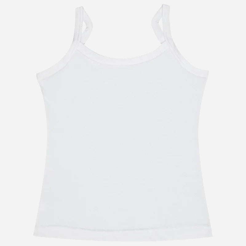 Bodycare Girls Vest Dori Neck Sleeveless Solid Pack Of 3
