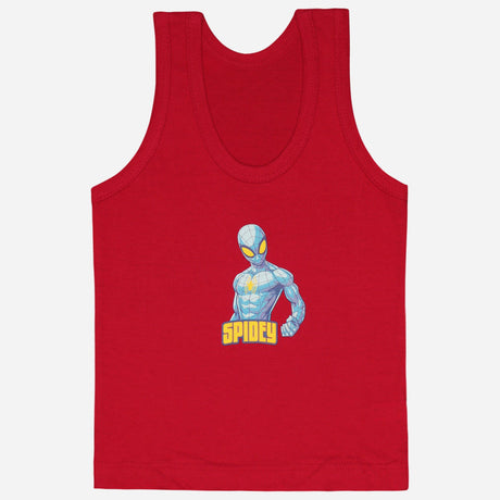 Bodycare Boys Cotton Spiderman Printed Vest Pack Of 4