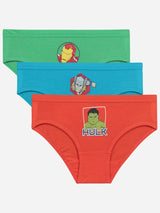 Bodycare Avengers Boys Brief Solid Pack Of 3