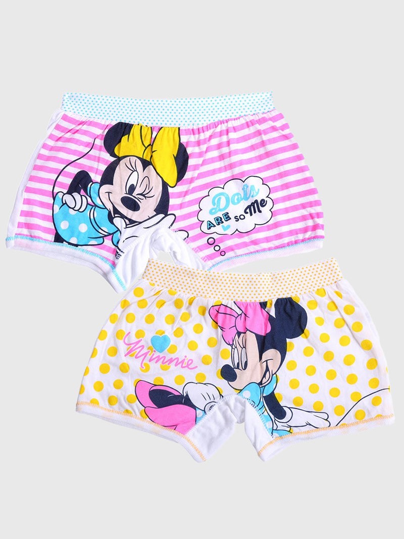 Bodycare Minnie & Friends Boyshorts Solid Pack Of 2