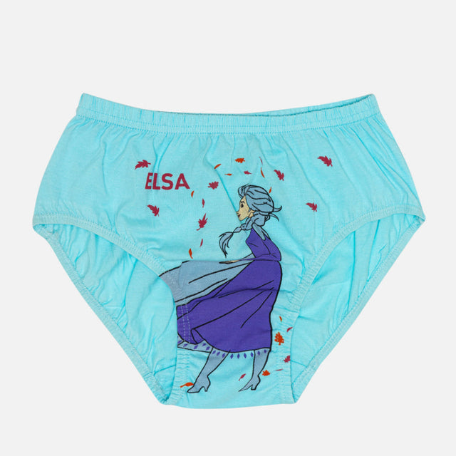 Girls Frozen Cotton Panty Inner Elastic Pack of 3 - Bodycare