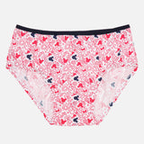 Girls Minnie & Friends 100% Cotton Panty Top Elastic Pack of 3