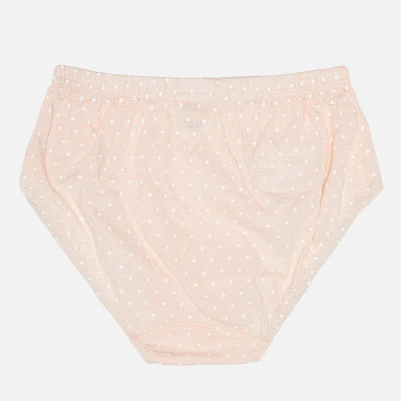 Girls 100% Cotton Panty Inner Elastic Pack of 3 - Bodycare