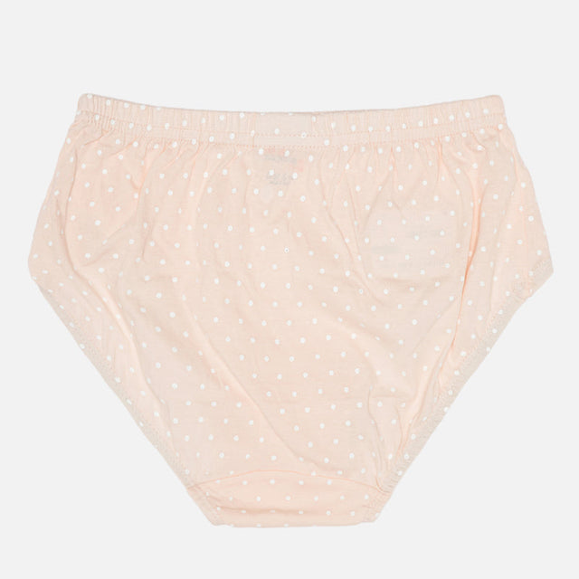 Girls 100% Cotton Panty Inner Elastic Pack of 3 - Bodycare