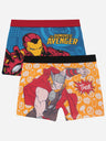 Boys Avengers Trunk Top Elastic Pack of 2 - Bodycare