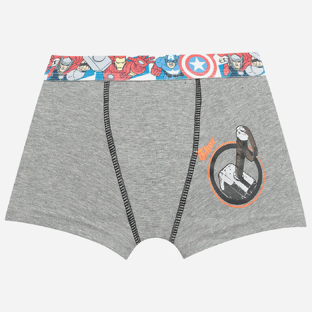Boys Avengers Cotton Spandex Trunk Top Elastic Pack of 2 - Bodycare