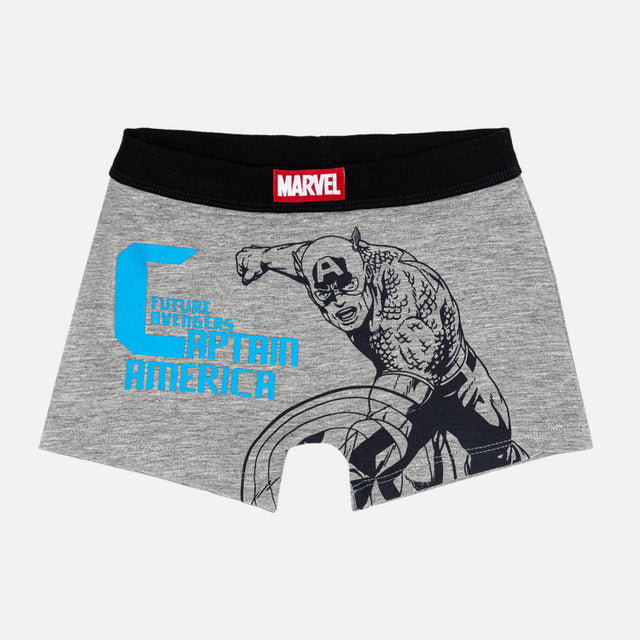 Boys Avengers 100% Cotton Trunk Lycra Waistband Pack of 6 - Bodycare