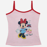 Girls Minnie & Friends Vest Dori Neck Sleeveless Pack of 3 - Bodycare