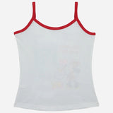 Girls Minnie & Friends Vest Dori Neck Sleeveless Pack of 3 - Bodycare