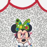 Bodycare Minnie & Friends Girls Cotton Vest Dori Neck Sleeveless Solid Pack Of 3