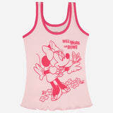 Bodycare Girls Round Neck Sleeveless Printed Vest Pack Of 6