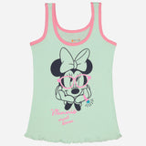 Bodycare Girls Round Neck Sleeveless Printed Vest Pack Of 6