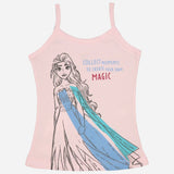 Girls Frozen 100% Cotton Vest Dori Neck Pack of 3 - Bodycare