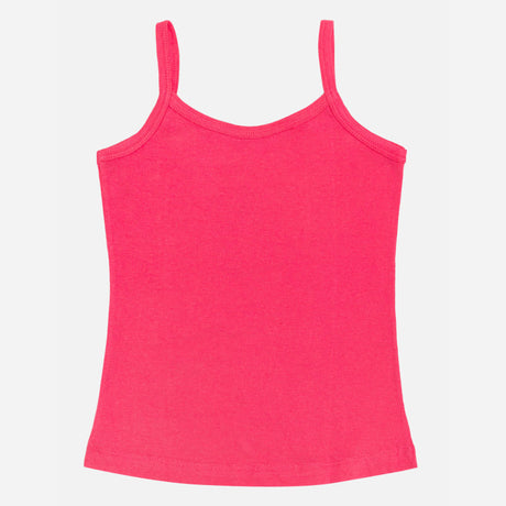 Bodycare Girls Vest Dori Neck|Regular Fit | Sleeveless |Solid Assorted Pack Of 3