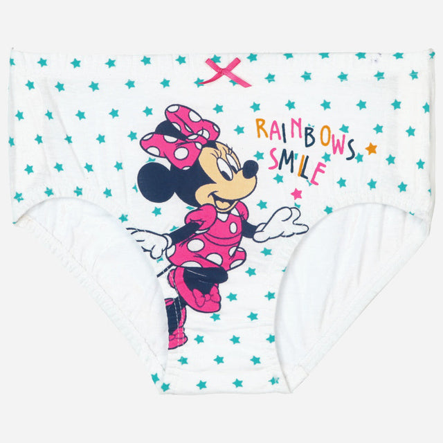 Girls Minnie & Friends Panty Inner Elastic Pack of 5 - Bodycare