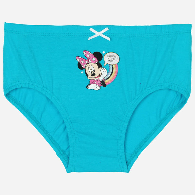 Girls Minnie & Friends Panty Inner Elastic Pack of 5 - Bodycare