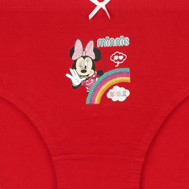 Girls Minnie & Friends Panty Inner Elastic Pack of 5 - Bodycare