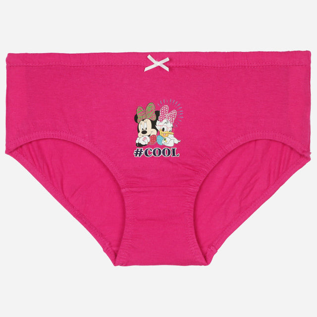 Girls Minnie & Friends Panty Inner Elastic Pack of 5 - Bodycare