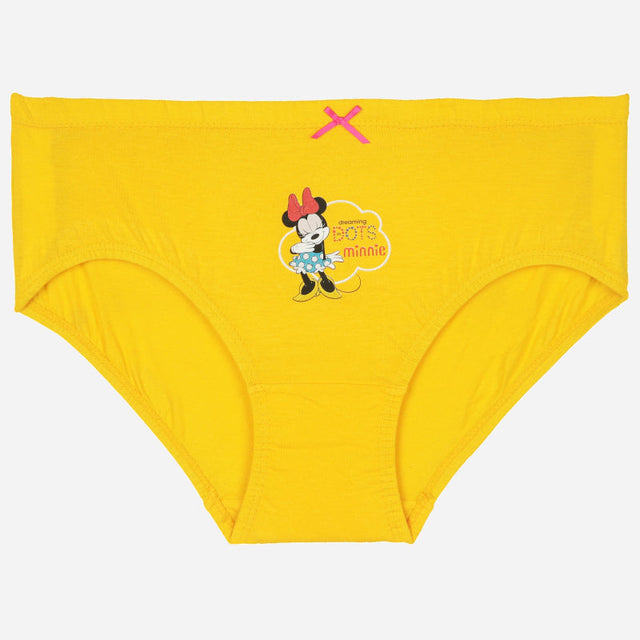 Girls Minnie & Friends Panty Inner Elastic Pack of 5 - Bodycare
