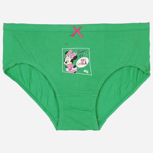 Girls Minnie & Friends Panty Inner Elastic Pack of 5 - Bodycare