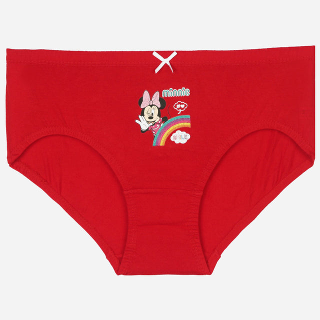 Girls Minnie & Friends Panty Inner Elastic Pack of 5 - Bodycare