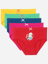 Bodycare Frozen Girls Panty Solid Pack Of 5