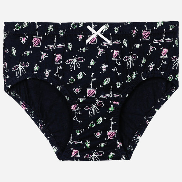 Girls Panty Inner Elastic Pack of 5 - Bodycare