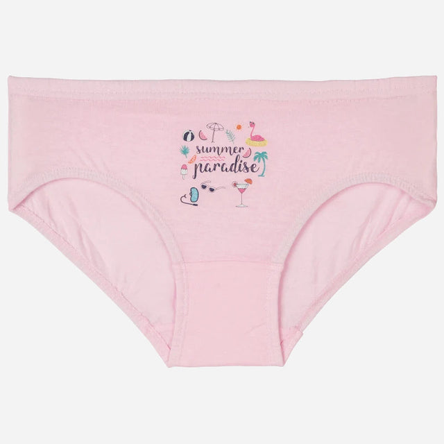 Girls Panty Inner Elastic Pack of 5 - Bodycare