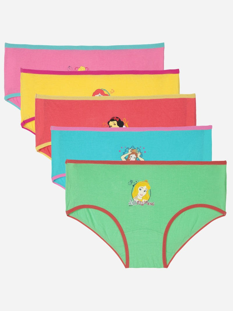 Bodycare Princess Girls Panty Solid Pack Of 5