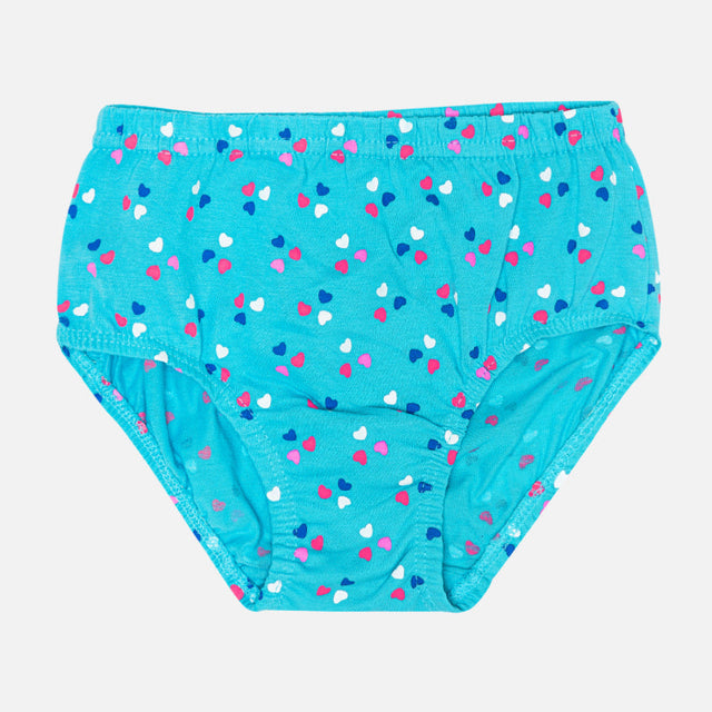 Girls Cotton Panty Inner Elastic Pack of 4 - Bodycare