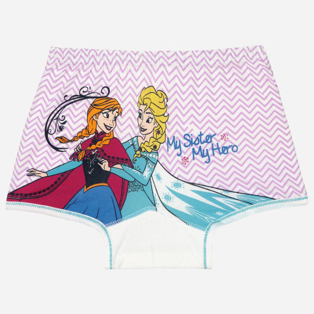 Girls Frozen Boyshorts Inner Elastic Pack of 4 - Bodycare
