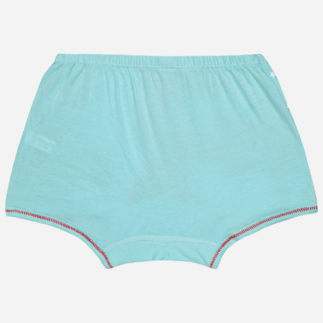 Girls 100% Cotton Boyshorts Inner Elastic Pack of 4 - Bodycare