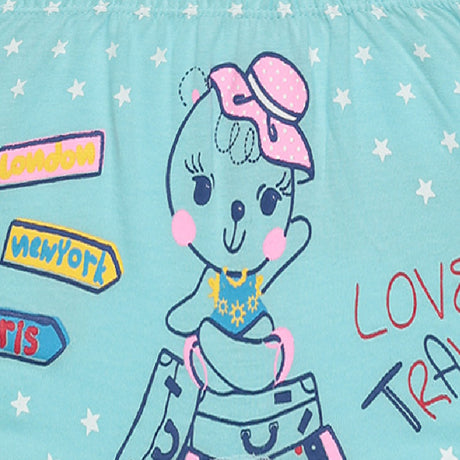 Bodycare Girls Printed Boyshorts Pack Of 4