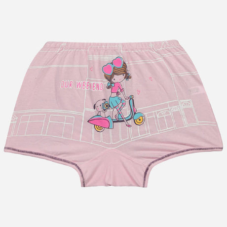 Bodycare Girls Cotton Boyshorts Solid Pack Of 4