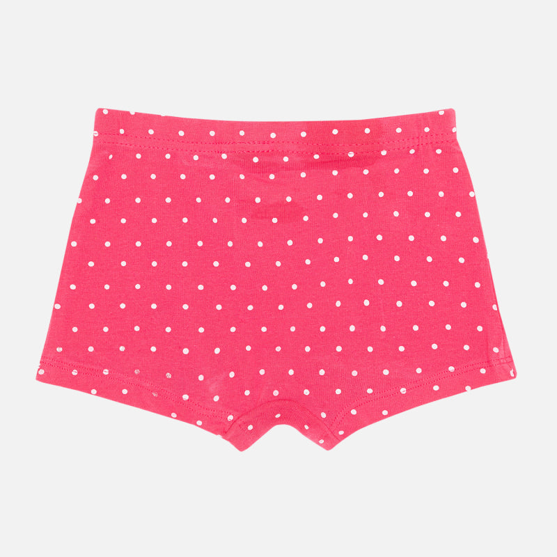 Girls 100% Cotton Boyshorts Inner Elastic Pack of 3 - Bodycare