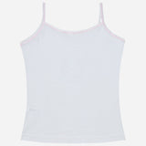 Bodycare Princess Girls Vest Round Neck Sleeveless Solid Pack Of 3