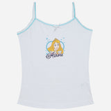 Bodycare Princess Girls Vest Round Neck Sleeveless Solid Pack Of 3